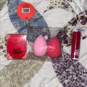 Ulta Beauty Sweet Shimmer Skincare Set - Pink and Red